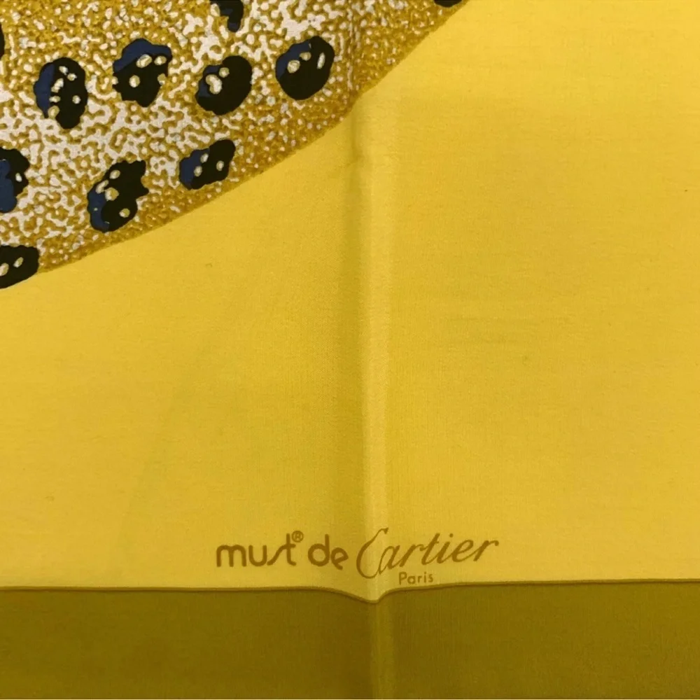Cartier Panthere Silk Scarf